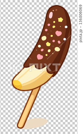 Chocolate banana  136806069