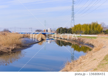 埼玉県さいたま市芝川第一調節池周辺2026年2月 埼玉県さいたま市芝川第一調節池周辺2026年2月 136806431