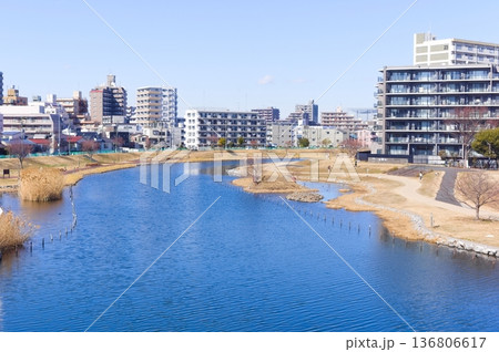 東京都江戸川区旧中川沿い2026年2月 東京都江戸川区旧中川沿い2026年2月 136806617