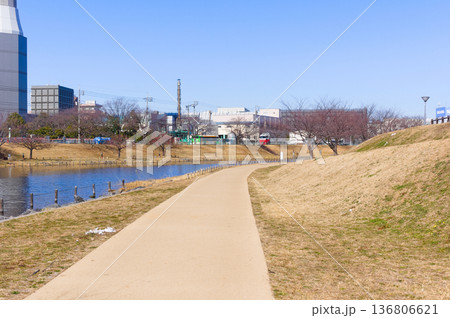 東京都江戸川区旧中川沿い2026年2月 東京都江戸川区旧中川沿い2026年2月 136806621