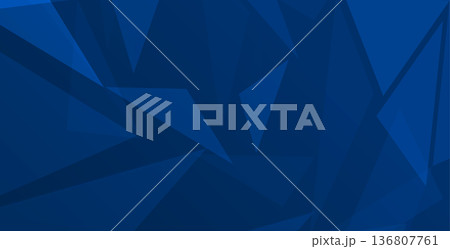 Abstract blue background modern gradient design pattern. Navy blue business texture geometric 136807761