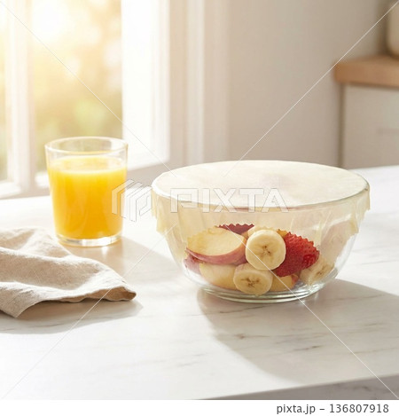 エコラップフルーツ・明るい朝光 136807918