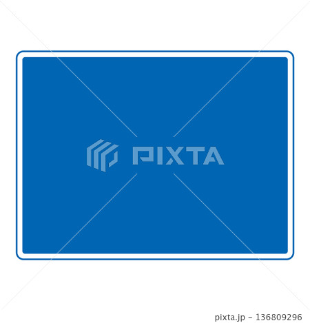 規制標識 無地 規制標識 無地 136809296