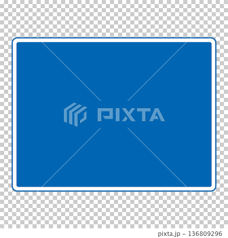 規制標識 無地 規制標識 無地 136809296