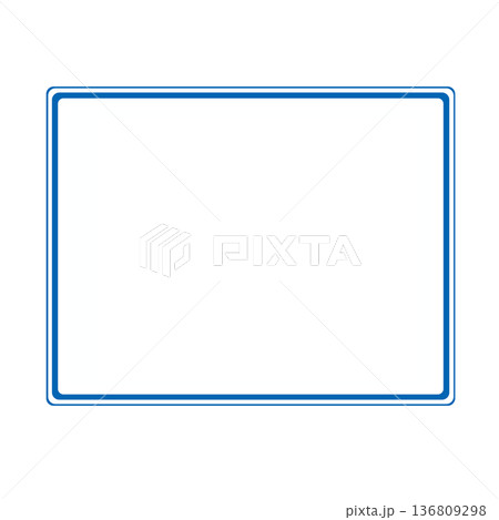 規制標識 車両通行区分 規制標識 車両通行区分 136809298