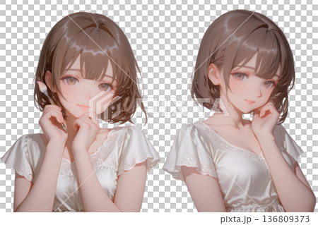 かわいい女性 かわいい女性 136809373