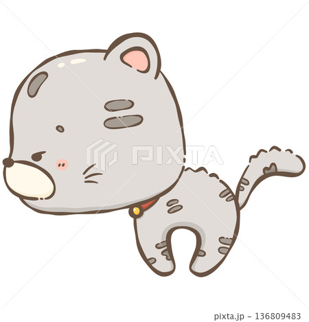 Little gray cat Little gray cat 136809483