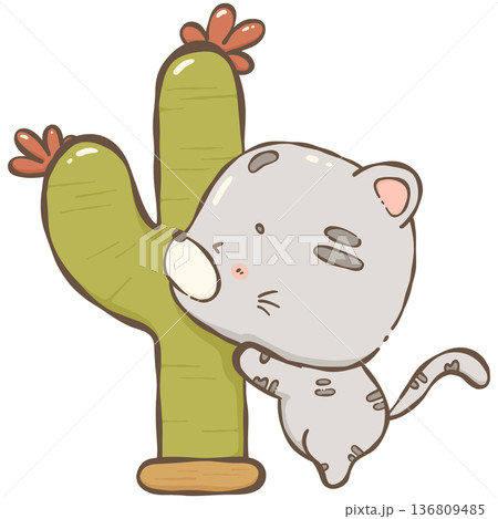 Little gray cat Little gray cat 136809485