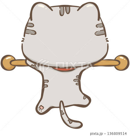 Little gray cat Little gray cat 136809514