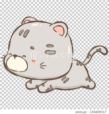 Little gray cat Little gray cat 136809517