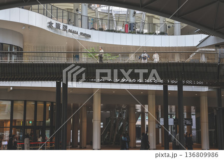 Nov 25 2025 Osaka Station Exit Leading Directly to Umekita Park 136809986