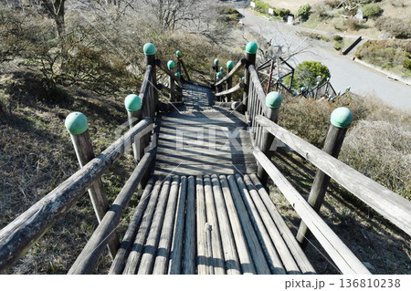 城山公園のアスレチック遊具_3 城山公園のアスレチック遊具_3 136810238