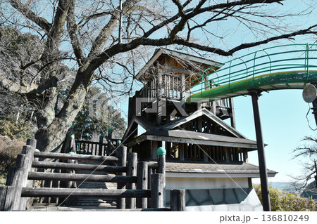 城山公園のローラー滑り台_06 城山公園のローラー滑り台_06 136810249