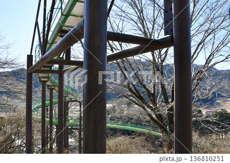 城山公園のローラー滑り台_08 城山公園のローラー滑り台_08 136810251