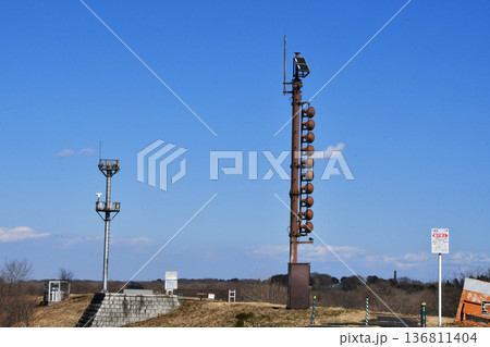 谷中湖の防災スピーカー_05 136811404