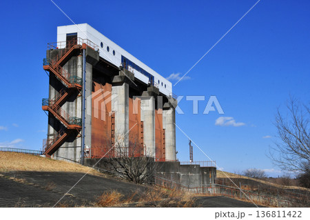 渡良瀬調節池第一排水門_08 136811422