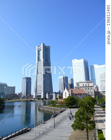 みなとみらいの風景 みなとみらいの風景 136811485