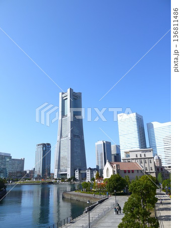 みなとみらいの風景 みなとみらいの風景 136811486