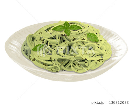 ジェノベーゼパスタ 136812088