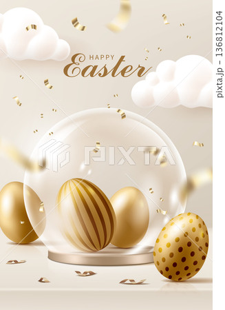 復活祭 EASTER イースター 136812104