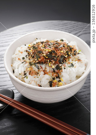 ふりかけご飯 136812916