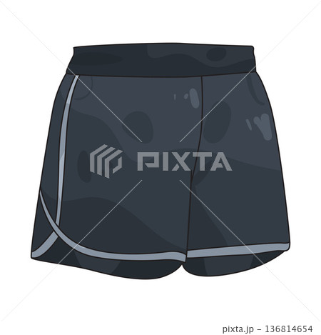 Illustration of Shorts 136814654