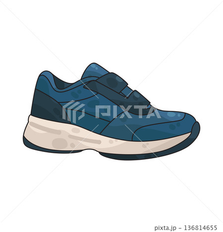 Illustration of Sport Shoes Illustration of Sport Shoes 136814655