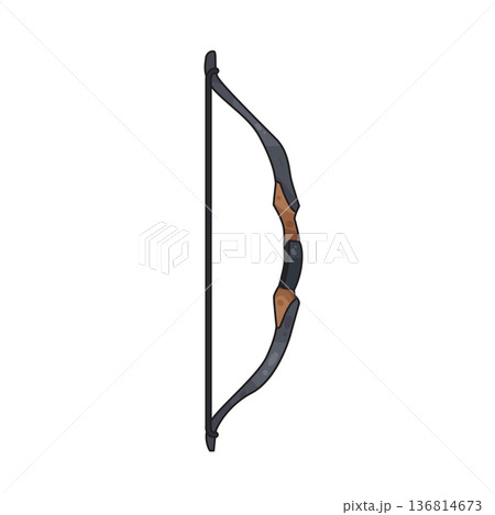 Illustration of Archery bow 136814673