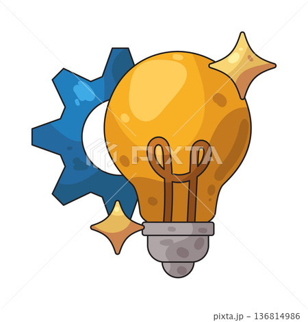 Illustration of Innovation  136814986