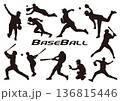 野球アイコンセット 136815446