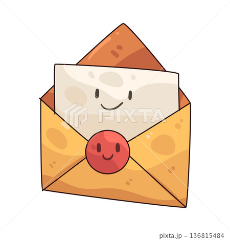 Illustration of Good news Illustration of Good news 136815484