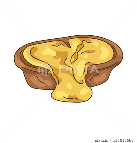 Illustration of melted cheese Illustration of melted cheese 136815665