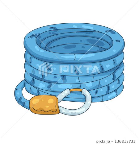 Illustration of rope 136815733