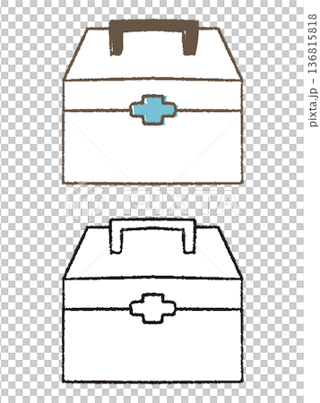 救急箱のイラスト 136815818