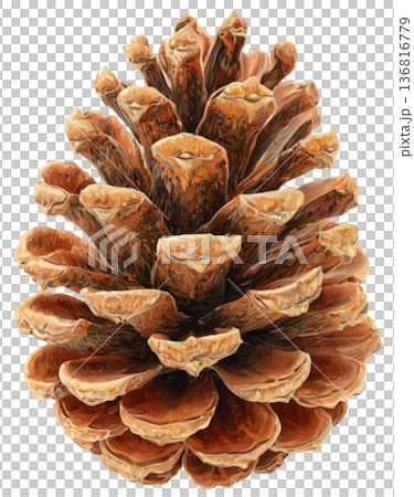 pine cone 136816779