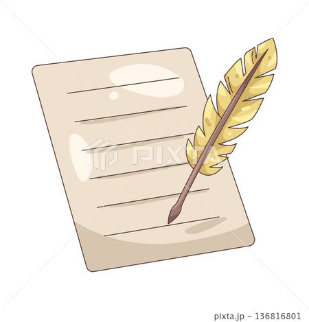 Illustration of legal document Illustration of legal document 136816801
