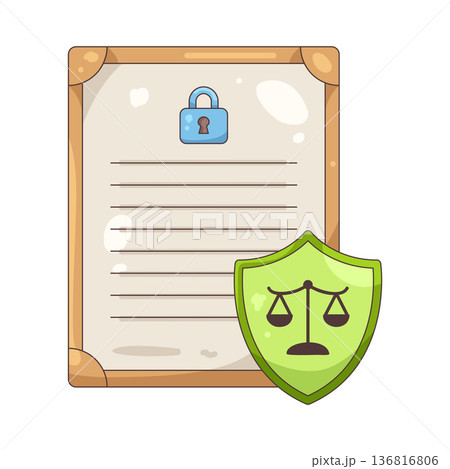 Illustration of legal document 136816806