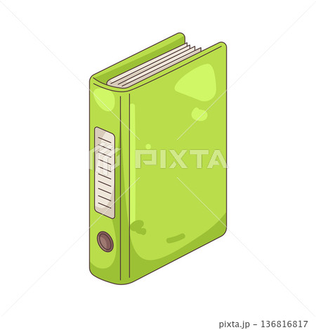 Illustration of binder 136816817