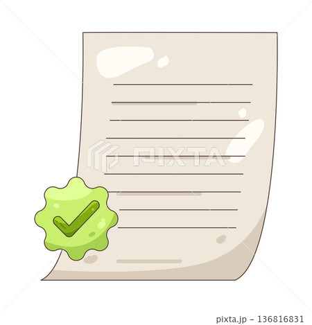 Illustration of legal document 136816831