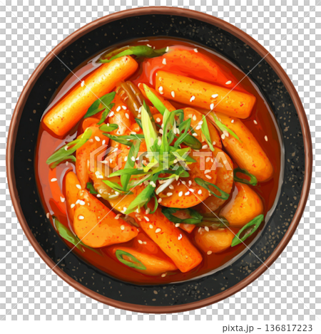 Tteokbokki 136817223