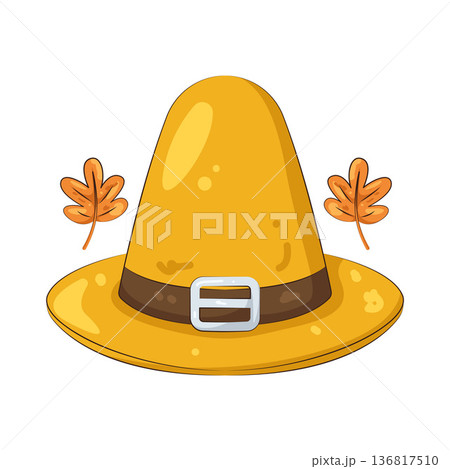 Illustration of Thanksgiving hat Illustration of Thanksgiving hat 136817510