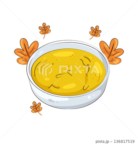 Illustration of Pumpkin soup 136817519