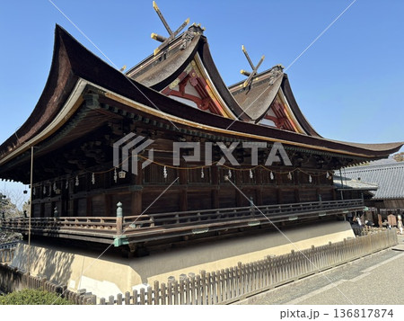 吉備津神社本殿 136817874