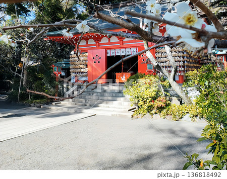 鎌倉　荏柄天神社 136818492