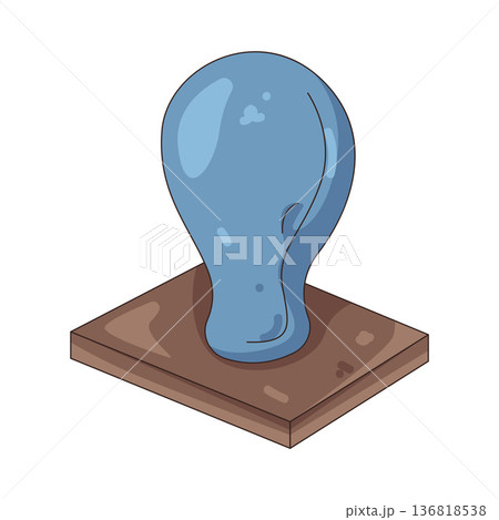 Illustration of stamp  136818538