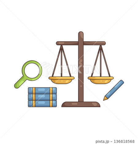 Illustration of Scales  136818568