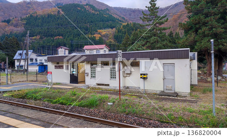 陸羽東線瀬見温泉駅駅舎 136820004