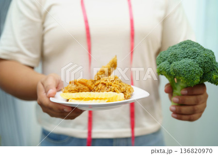 Junk food no good health eating for diet. Junk food no good health eating for diet. 136820970