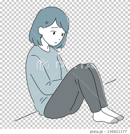 坐下的女人 坐下的女人 136821177