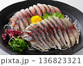 真あじのお刺身 136823321